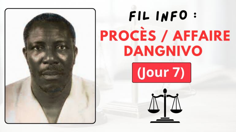 Procès affaire DANGNIVO jour 7